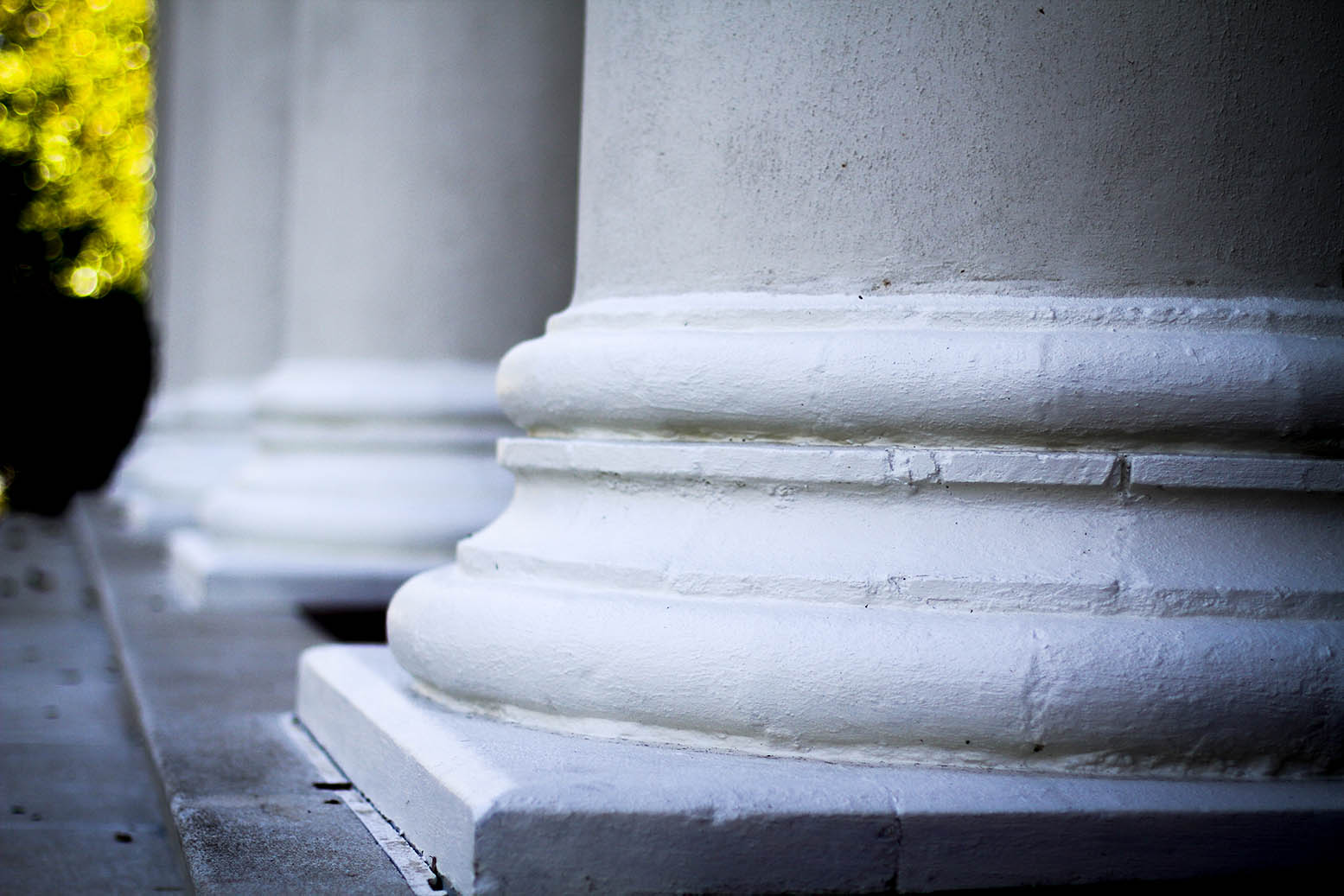 Founders Hall Columns