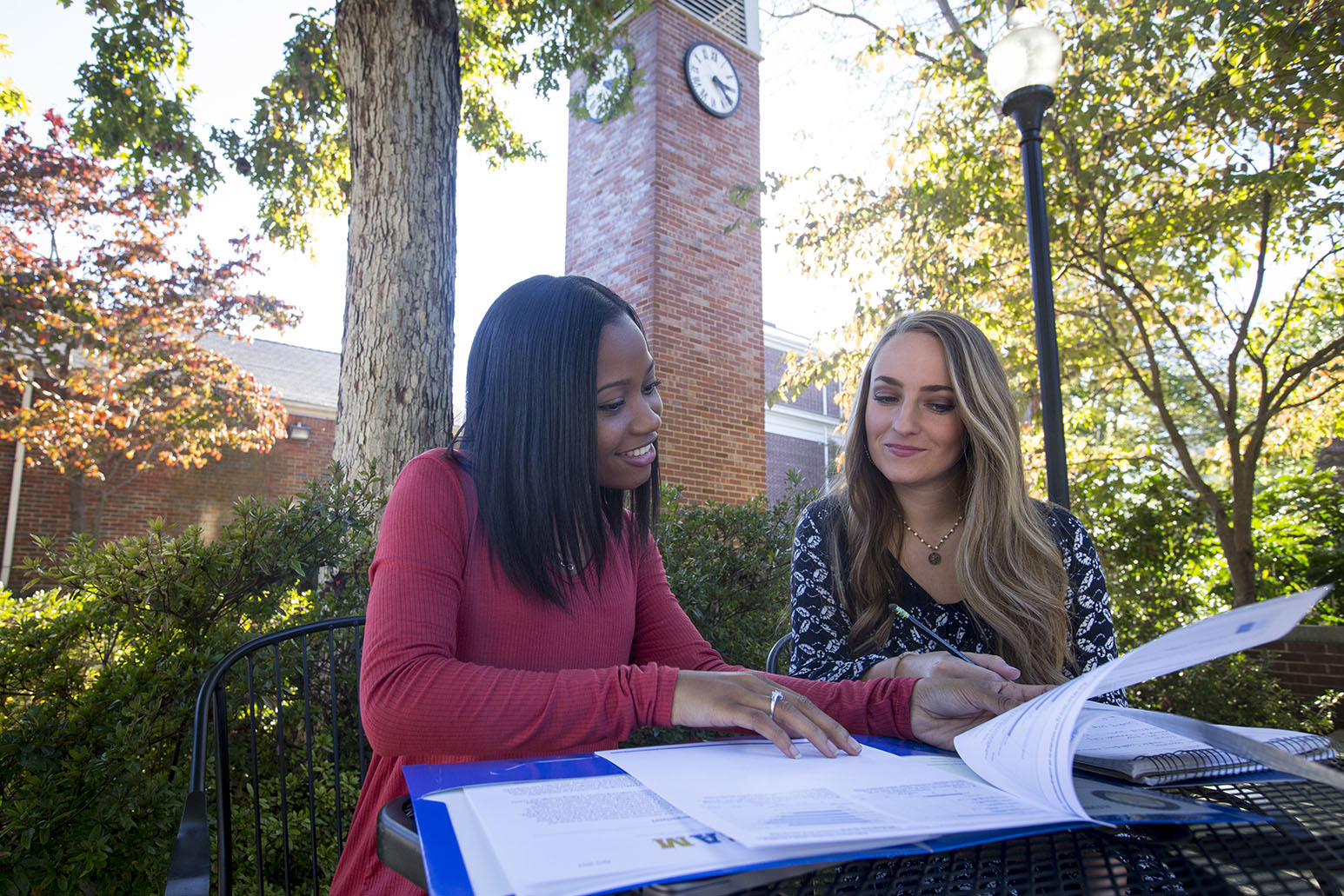 Students Studying