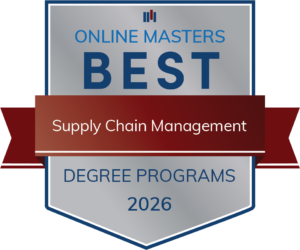 Supply Chain Management online masters best badge