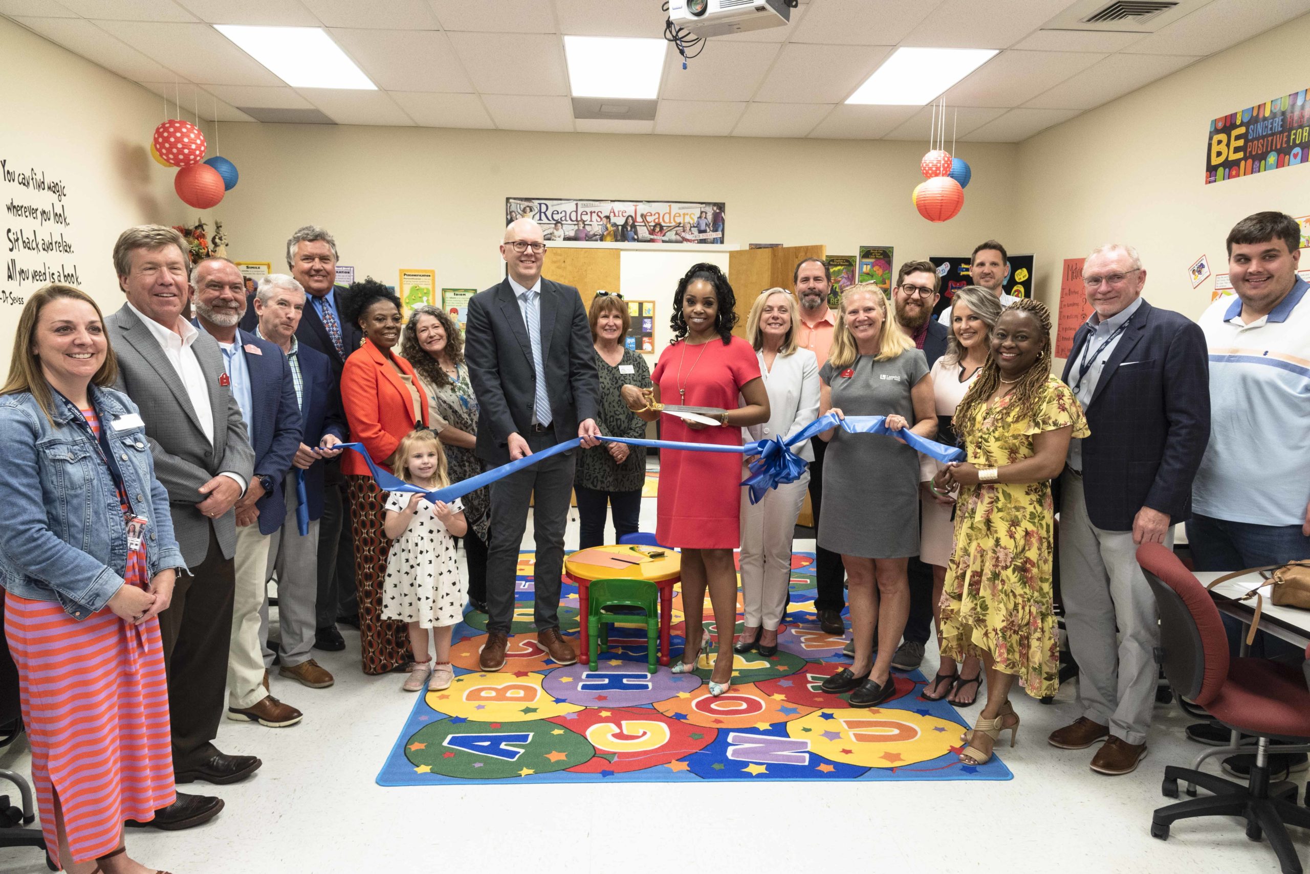 Listerhill Reading Lab Ribbon Cutting