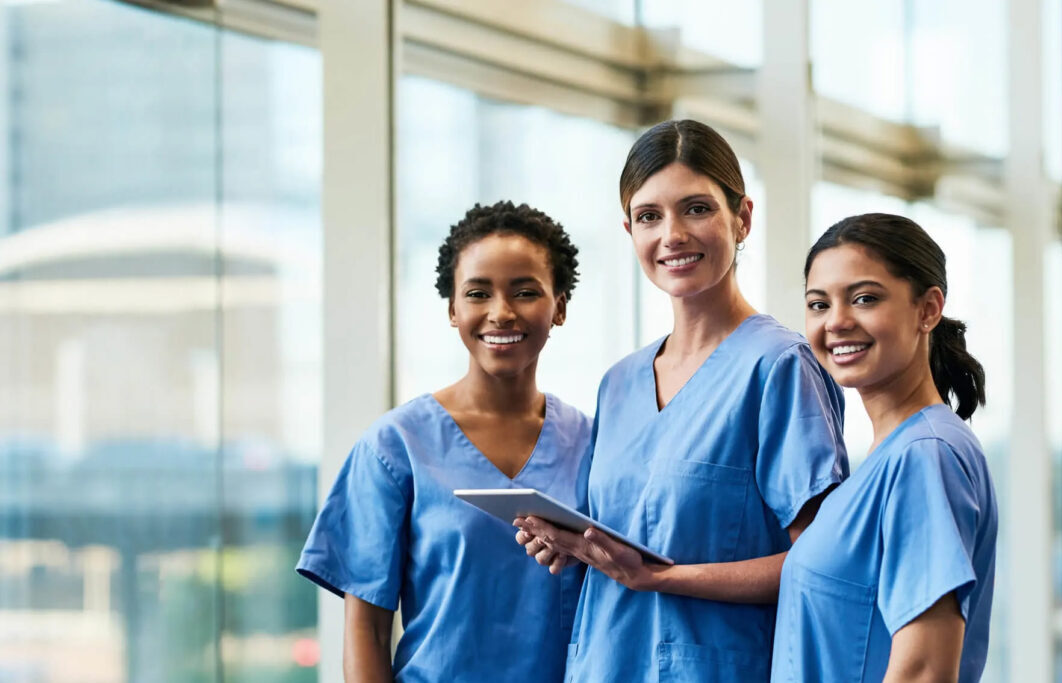 three nurses