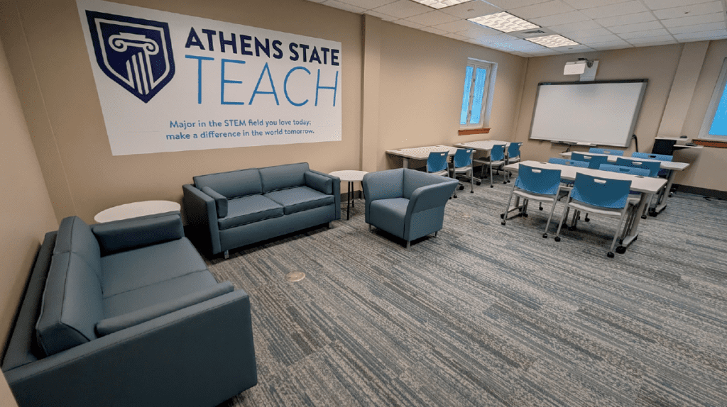 Athens State TEACH lounge