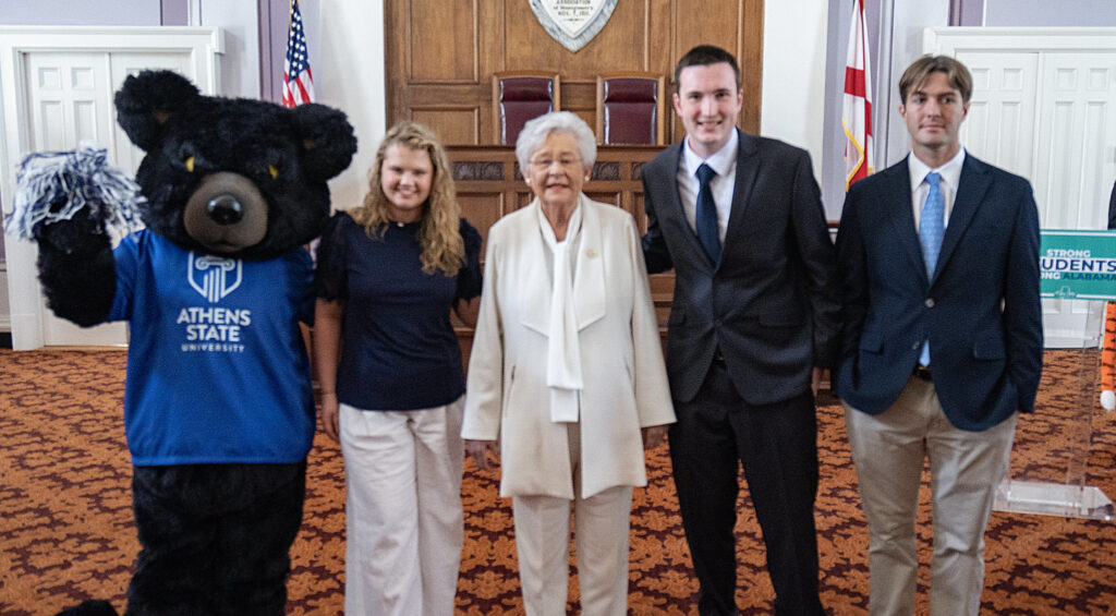 Athens Students with Alabama Governor Kay Ivey