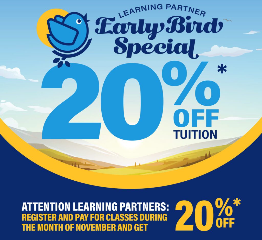 Learning Partner Early Bird Special
