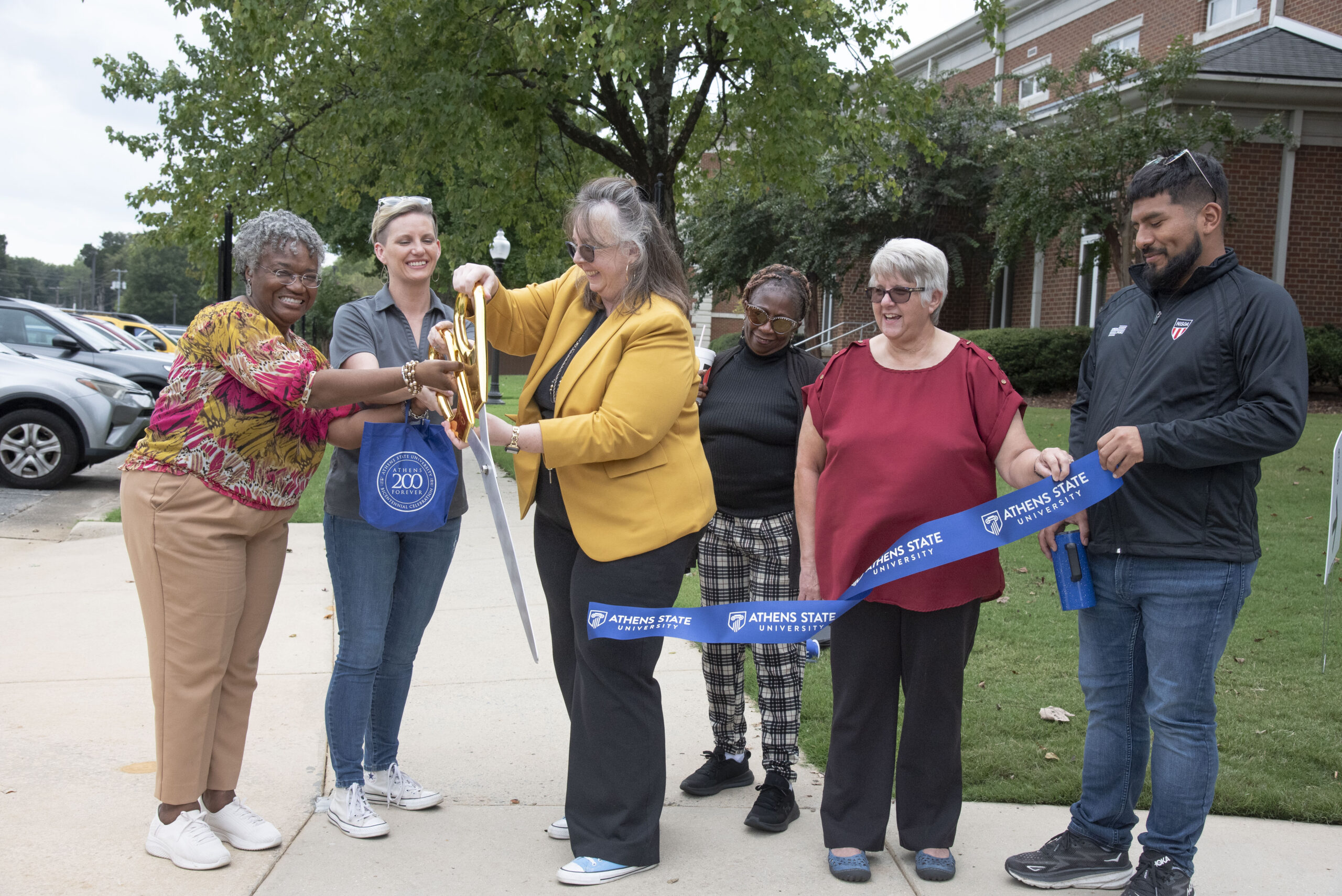 Bear Tracks Trail Ribbon Cutting