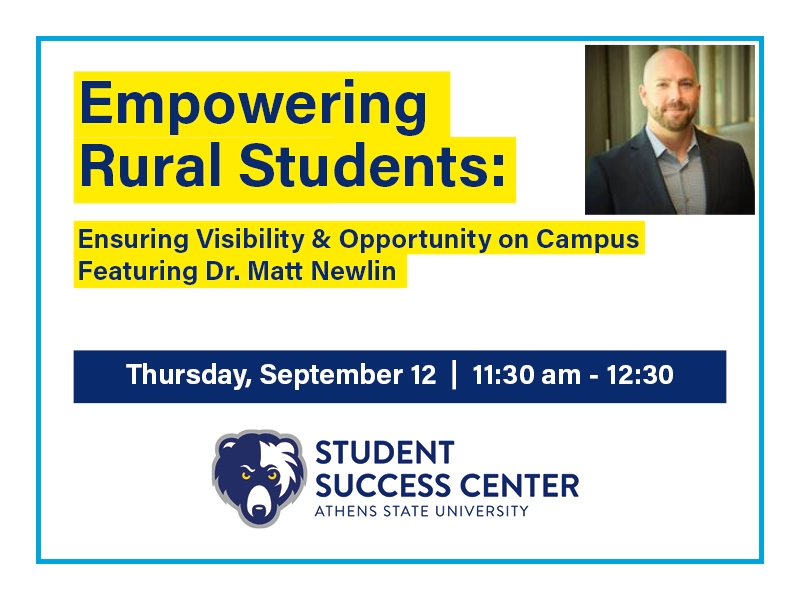 Empowering Rural Students Matt Newlin