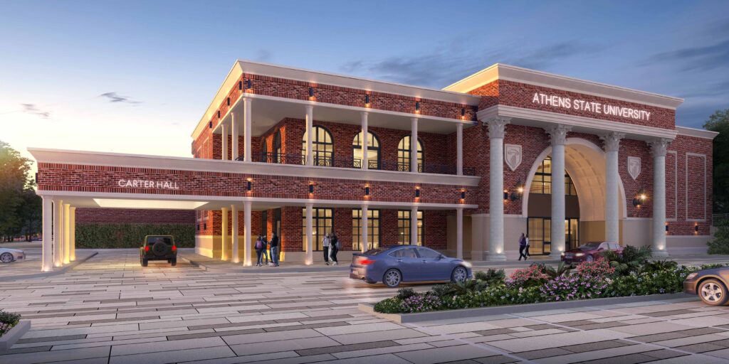 Carter Hall Front Rendering