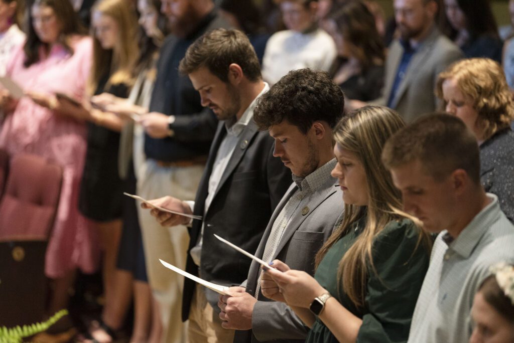 Teachers' Pinning Ceremony