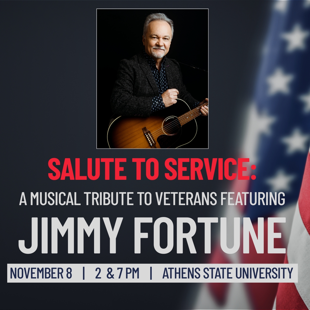 Salute to Service” Concert Featuring Jimmy Fortune - Athens State