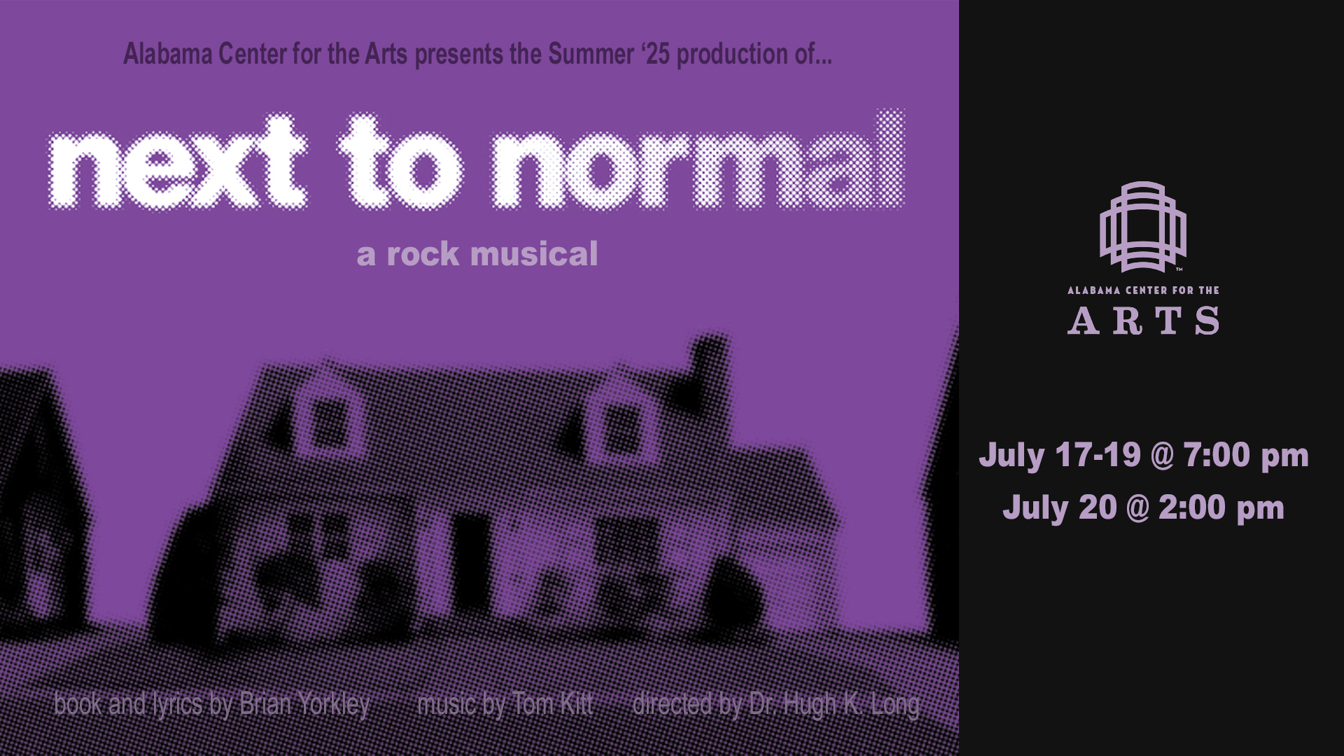 Next to Normal Events Graphic