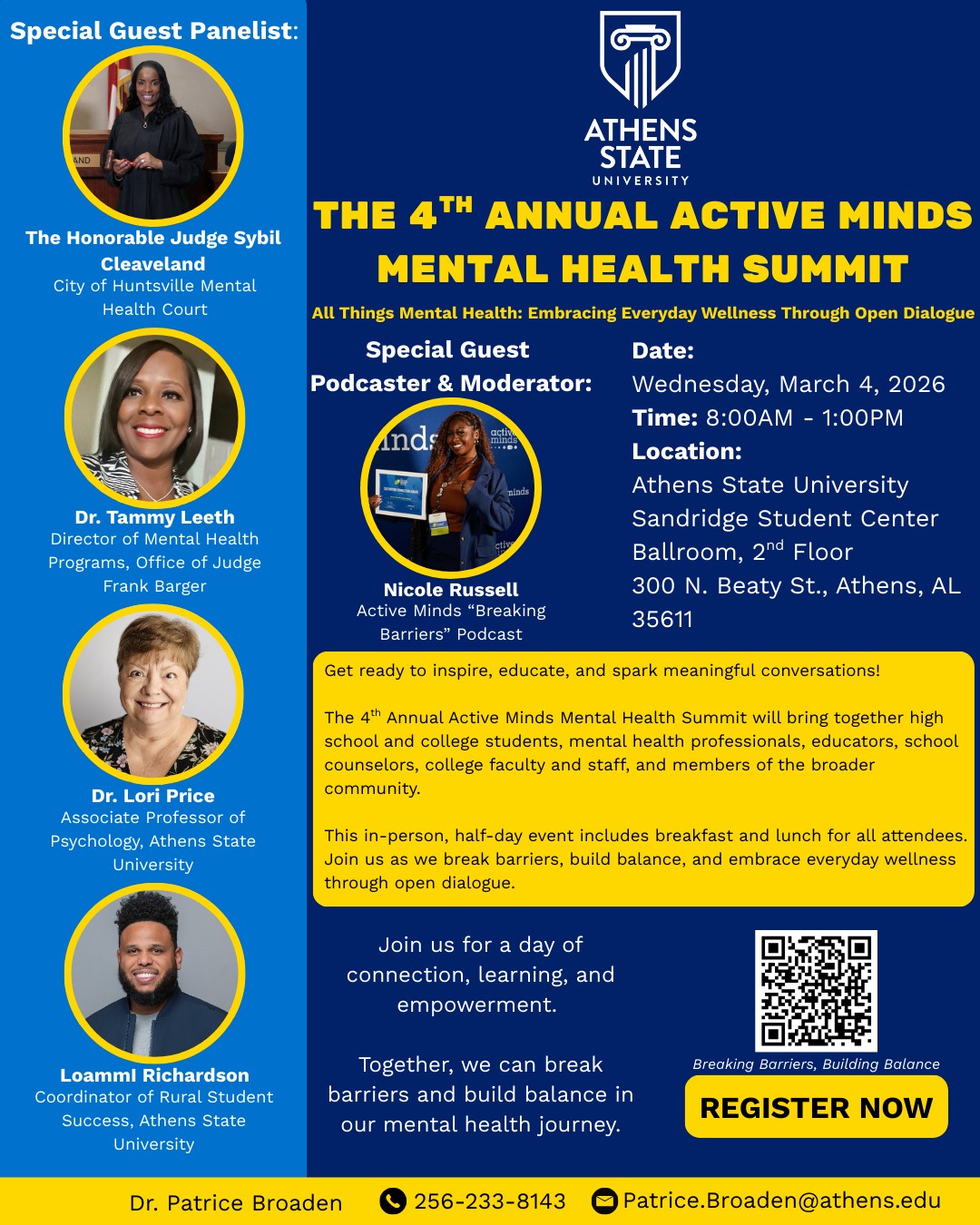 Mental Health Summit Flyer