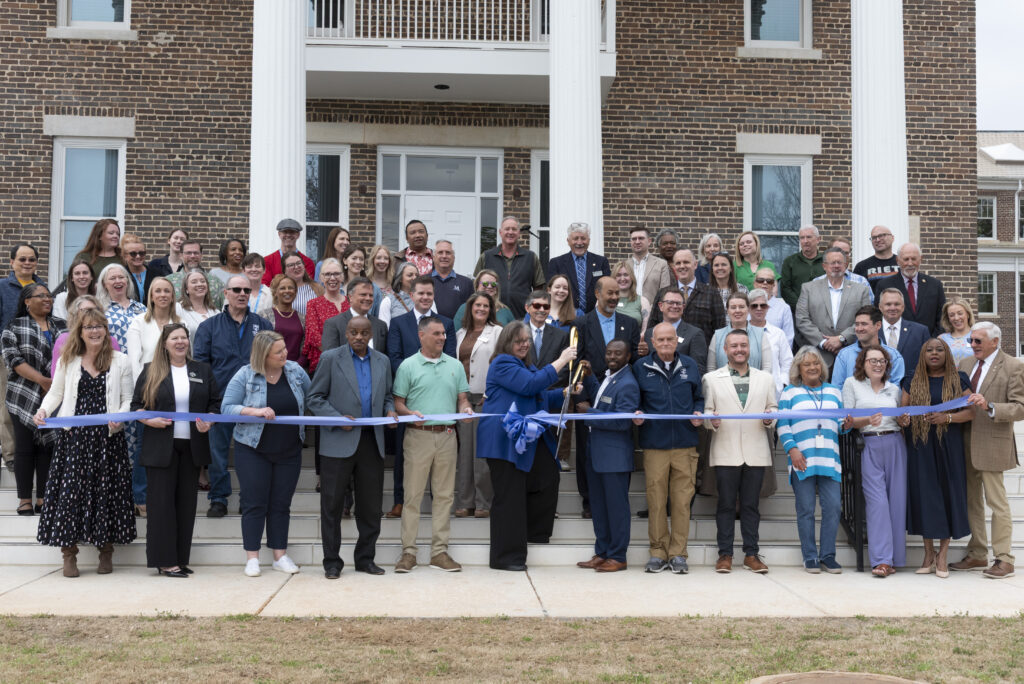 Brown Hall Ribbon Cutting
