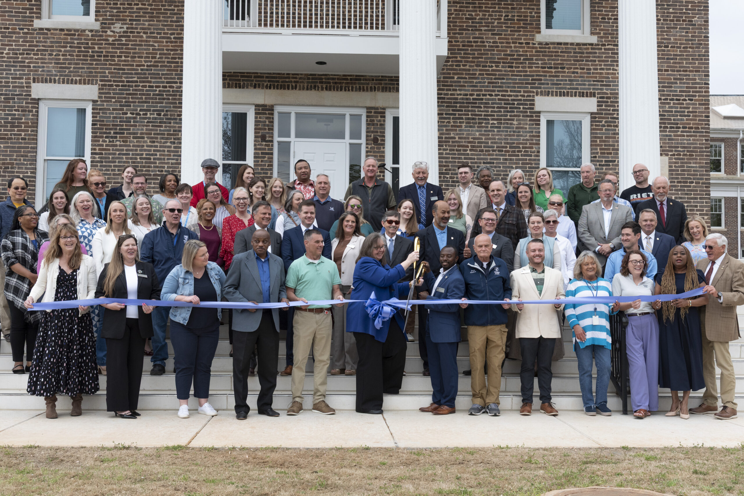 Athens State Celebrates Renovations of Brown Hall, Pillar & Paw with Ribbon Cuttings
