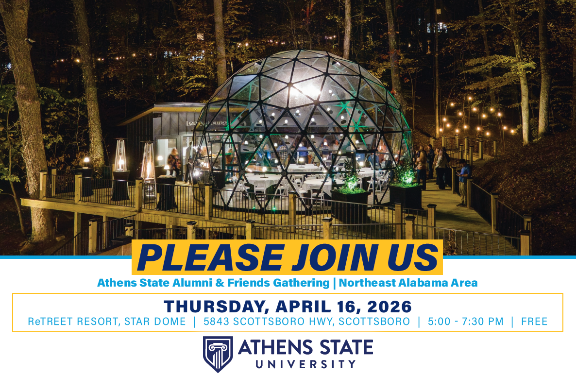 Northeast Alabama Alumni & Friends Gathering Banner