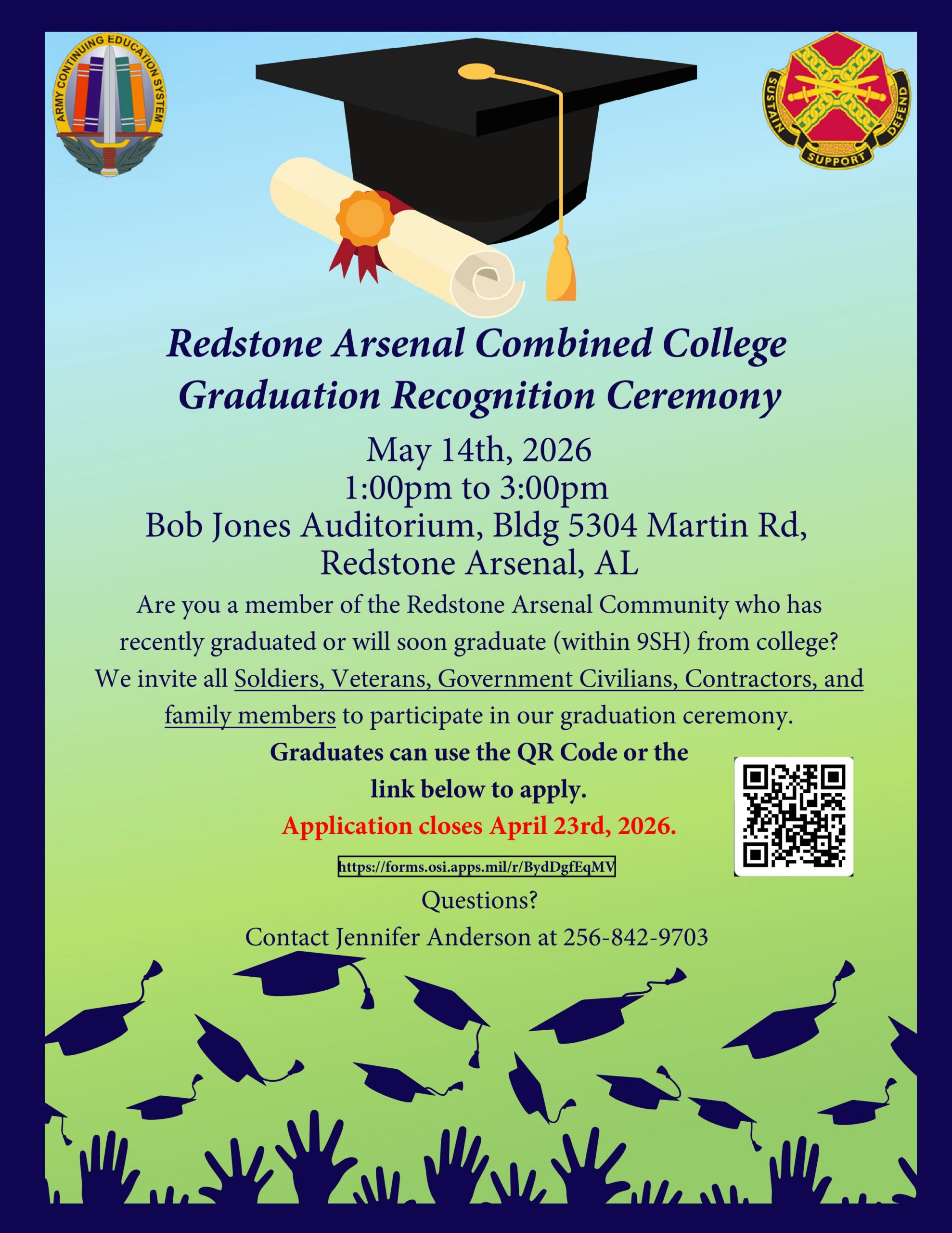 Flyer 2026 RSA Graduation Ceremony